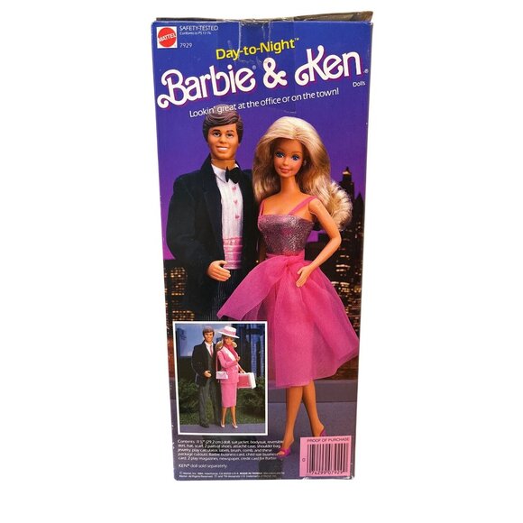 Day-To-Night Barbie Doll NIB 1984 Mattel #7929 - Picture 3 of 7
